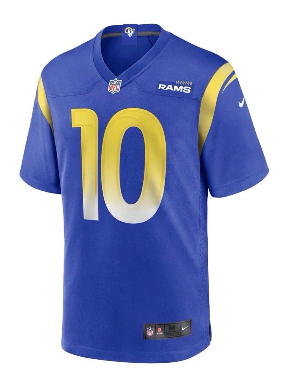Nike Cooper Kupp #10 Los Angeles Rams NFL Game Jersey Men's 3XL Royal Blue NWT